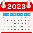 Calendario 2023 ícone