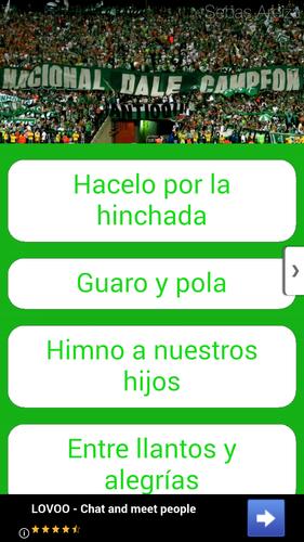 Canticos Atletico Nacional for Android - APK Download