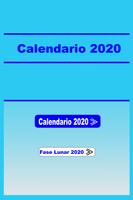 Calendario 2020 Mexicano - Días Feriados Affiche