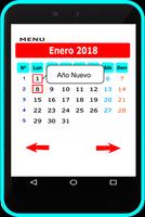 Calendario Colombia 2018-Días festivos screenshot 2