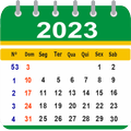 Calendário Brasil -feriados