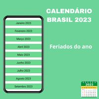 Calendário Brasil capture d'écran 1
