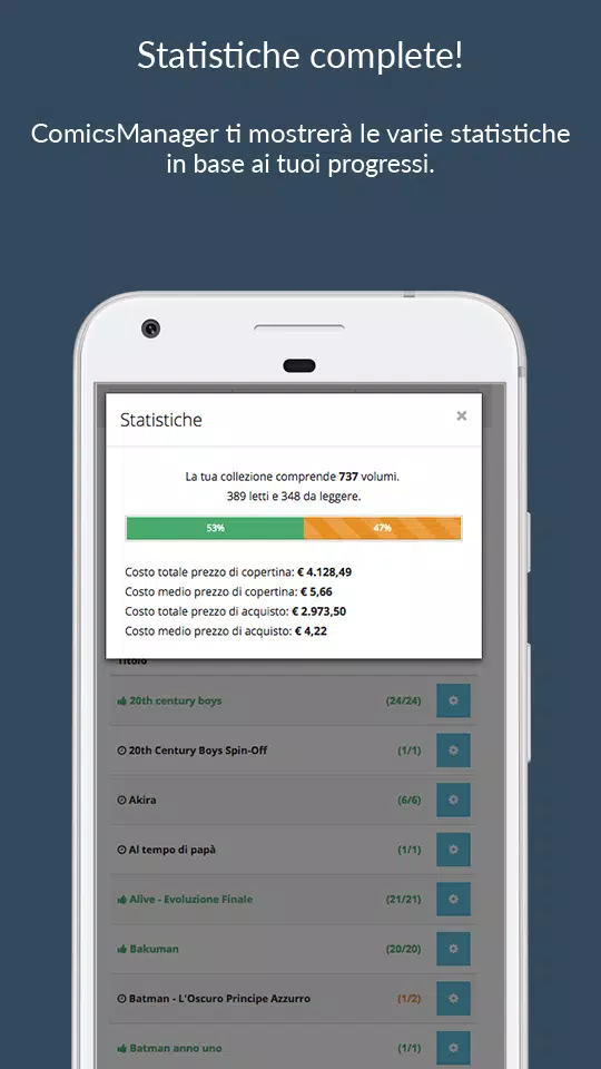 Comics Manager - Gestore Collezione Fumetti Apk Download for