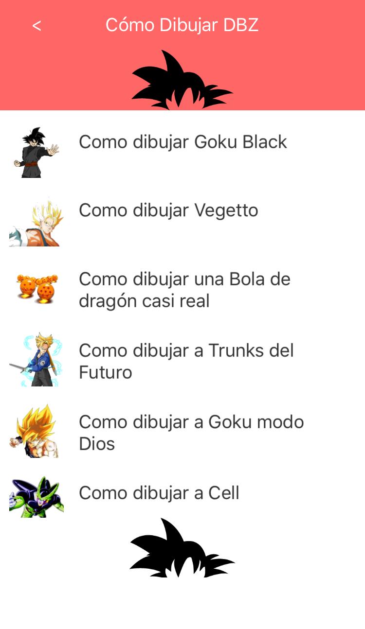 Tải xuống APK Como dibujar DBZ Paso a Paso cho Android Tải xuống APK Como dibujar DBZ Paso a Paso cho Android