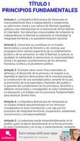 Constitución de Venezuela imagem de tela 2