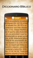 Diccionario Bíblico ảnh chụp màn hình 3