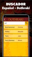 Diccionario Dothraki y Valyrio screenshot 2