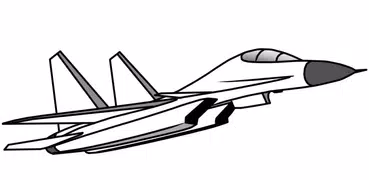 Draw Aircrafts: Jet