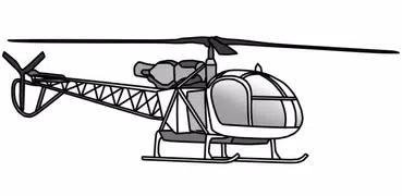Draw Aircrafts: Helicopter