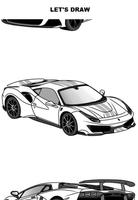 Poster Draw Cars: Super