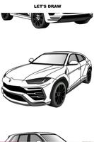 Poster Draw Cars: SUV