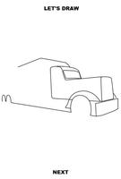 Draw Semi Trucks capture d'écran 2