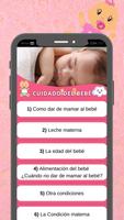 Cuidados del bebe تصوير الشاشة 1