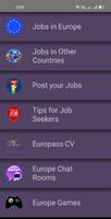 Europe Jobs تصوير الشاشة 1
