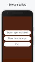 Eye makeup for brown eyes پوسٹر