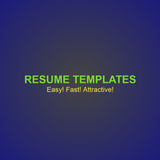 FREE RESUME TEMPLATES