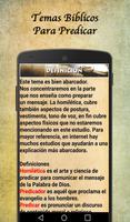 Temas Biblicos para predicar screenshot 1