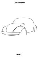 Draw Cars: Classic syot layar 2