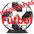 Infografías Fútbol Mundiales Equipos Jugadores আইকন