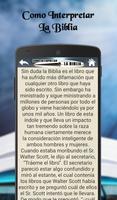 2 Schermata Como interpretar la Biblia