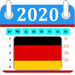 German Calendar 2022