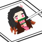 Learn to draw Kimetsu no Yaiba icon