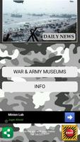 Military Museums guide Affiche