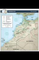 Morocco flag map تصوير الشاشة 1