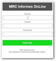 Mrc Informes Online Poster