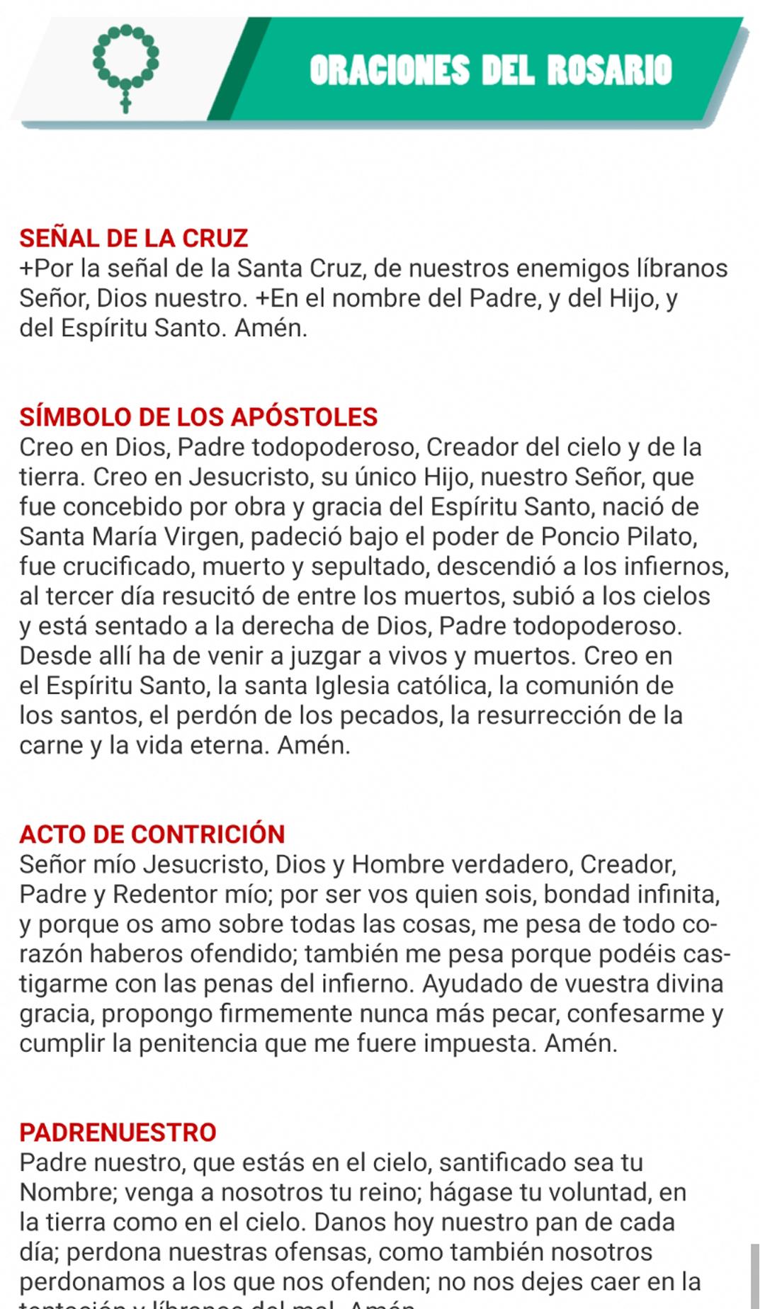 APK Como rezar el Santo Rosario. O untuk Muat Turun Android