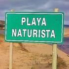 Playas nudistas naturistas icono