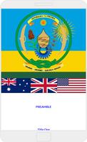 Rwanda constitution Affiche