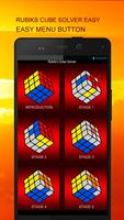 Rubiks Cube Solver Easy Affiche