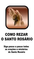 Como rezar o Santo Rosário Cartaz