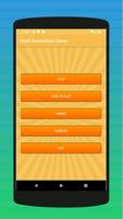 Word Association Game Cartaz