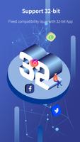 Double APP Account - دعم 32 بت الملصق