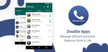 Double Apps - Multiple accounts for whatsapp