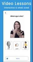 Sign Language ASL Pocket Sign স্ক্রিনশট 1