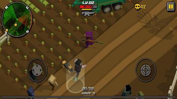 Pixel Zombie Frontier ภาพหน้าจอ 2