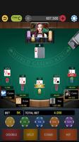 monde roi blackjack Affiche