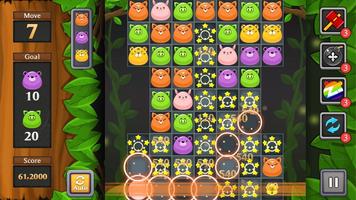 Jungle Match Puzzle screenshot 1