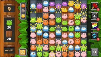 Jungle Match Puzzle اسکرین شاٹ 2