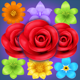 Fleur Match Puzzle icône