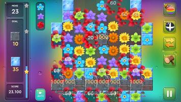 Fleur Match Puzzle capture d'écran 1