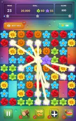 フラワーマッチパズル アプリダウンロード