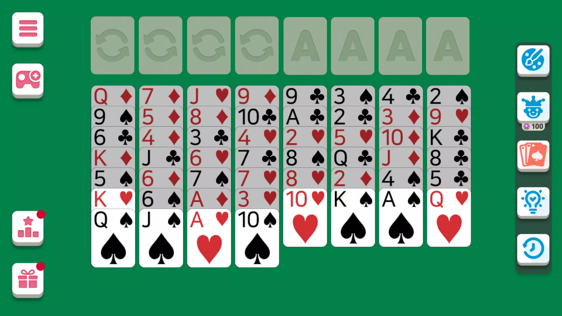 Nhiệm vụ Solitaire FreeCell Nhiệm vụ Solitaire FreeCell