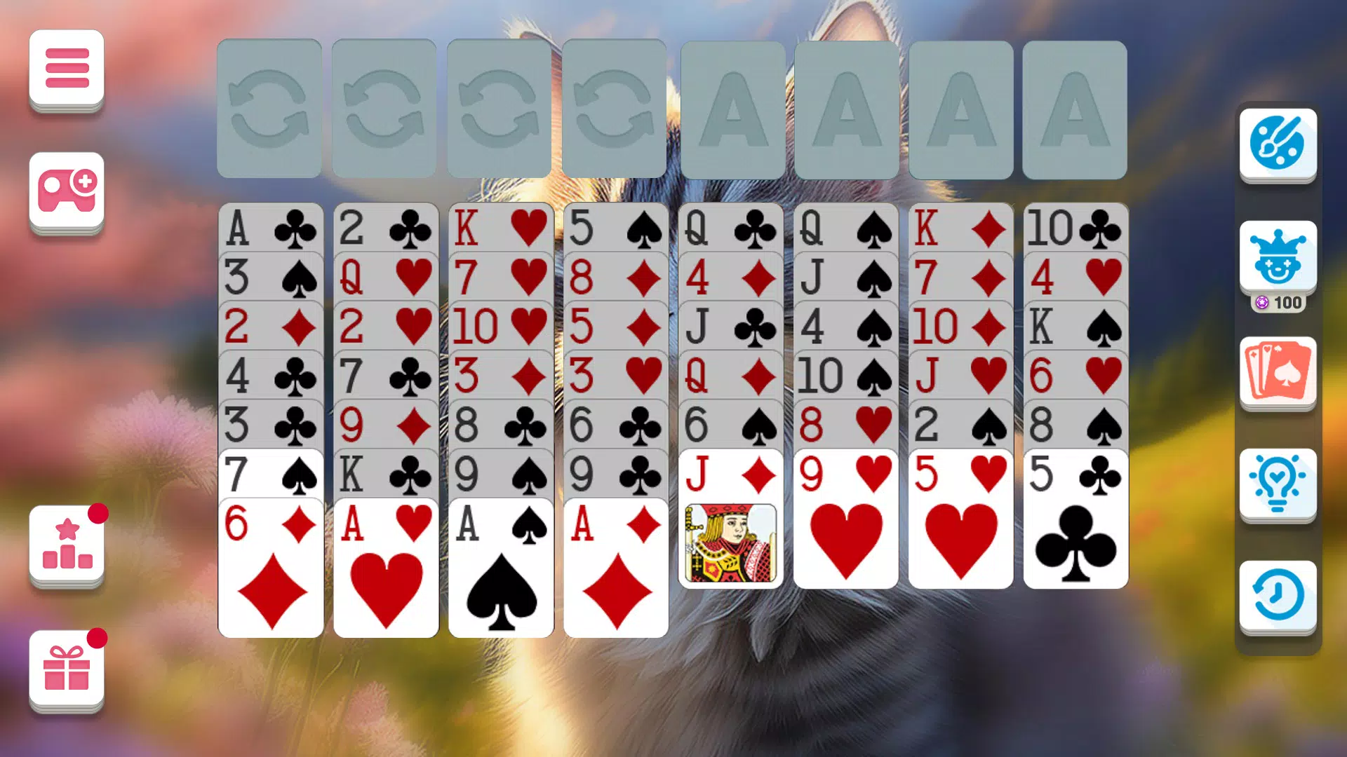 Nhiệm vụ Solitaire FreeCell Nhiệm vụ Solitaire FreeCell