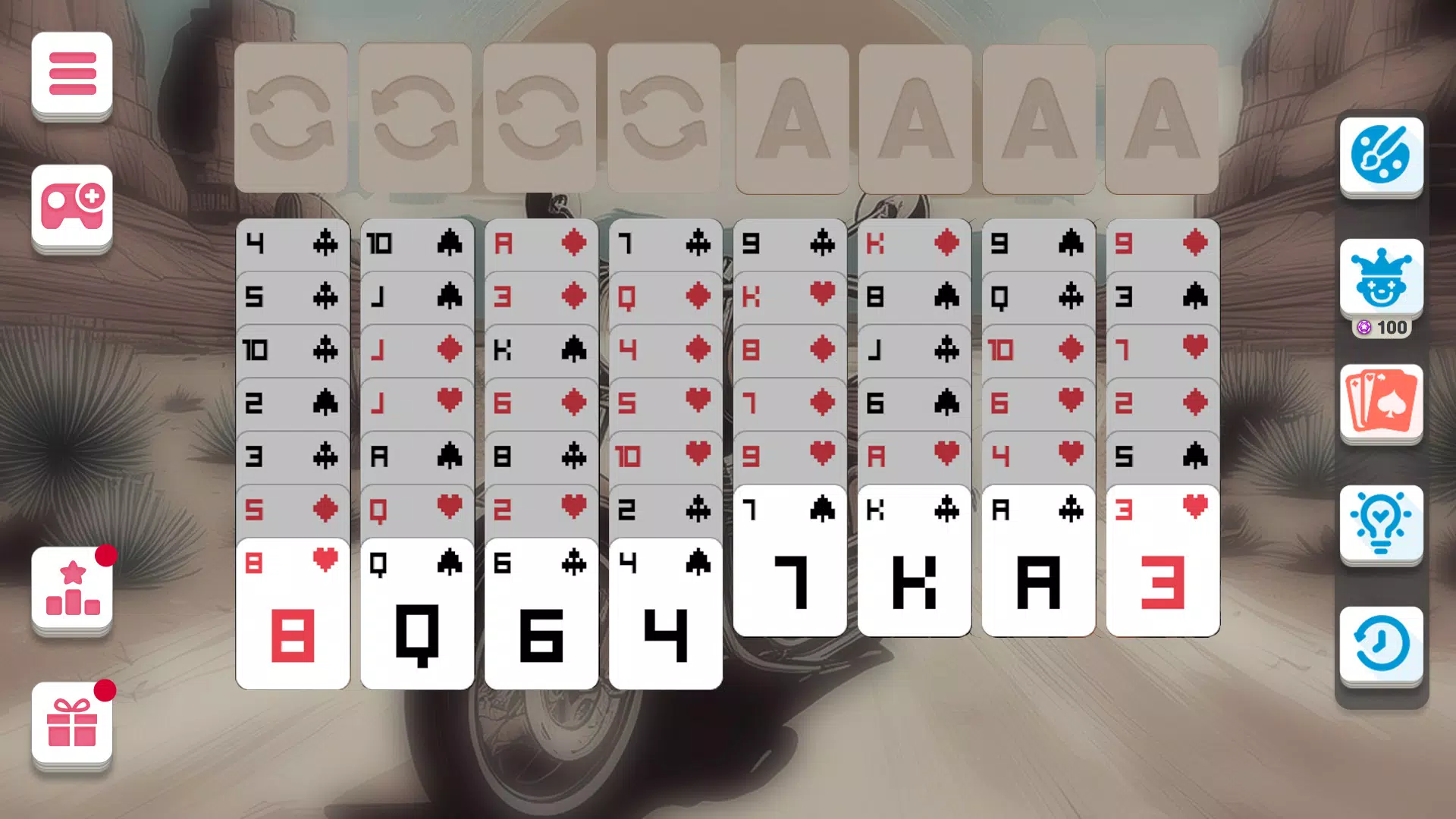 Nhiệm vụ Solitaire FreeCell Nhiệm vụ Solitaire FreeCell