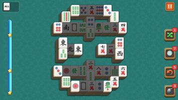 Mahjong Geëvenaard Puzzel-poster