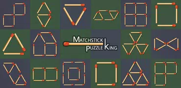 Streichholz Puzzle König